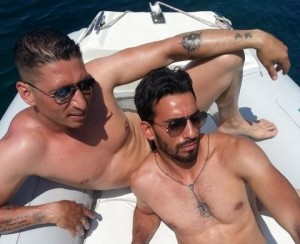 Domenico Palazzotto sur un Yatch